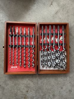 Vintage Irwin 13 Piece Auger Bit Set 