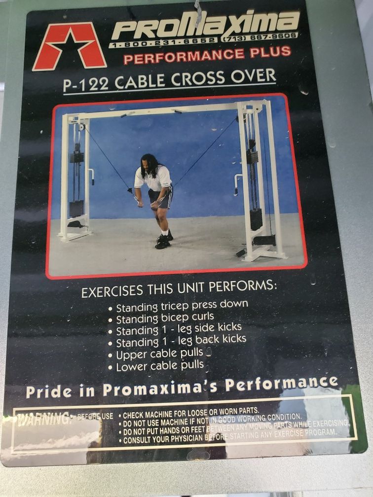 Promaxima P122 crossover weight set