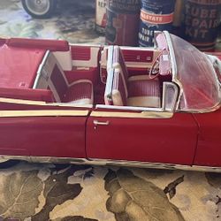 🌟 ULTRA-RARE 1:12 SCALE 1959 Cadillac Eldorado Biarritz • Early Maisto Collector Model Museum-Worthy • Large Format • Jet-Age Icon