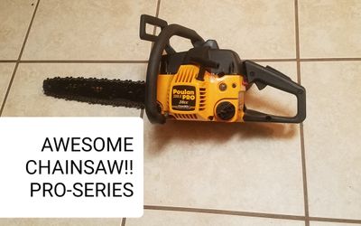 Great Gas Chainsaw!