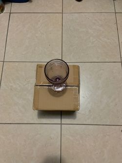 Brand New set of 4 Princess House Pedestal Glasses