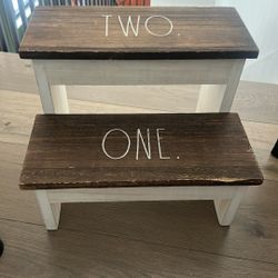 Kids Wooden Step Stool