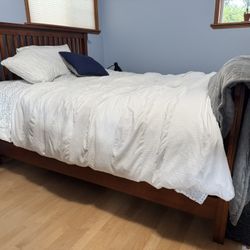 Mission Style Bed Frame Size Full 