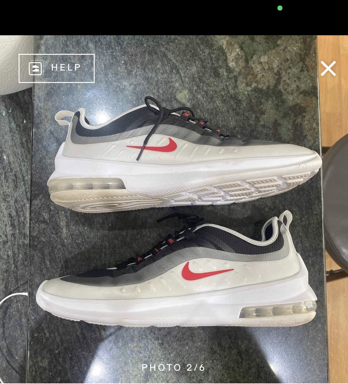 Nike Air Max Axis Sport Red Size 12