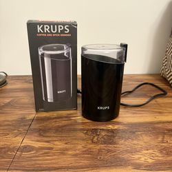 Krups coffee grinder