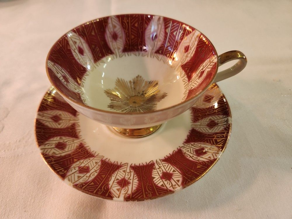 Vintage GKC #17 Porcelain Cup and Saucer