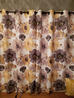 Lush decor curtains 63 l x 52 w