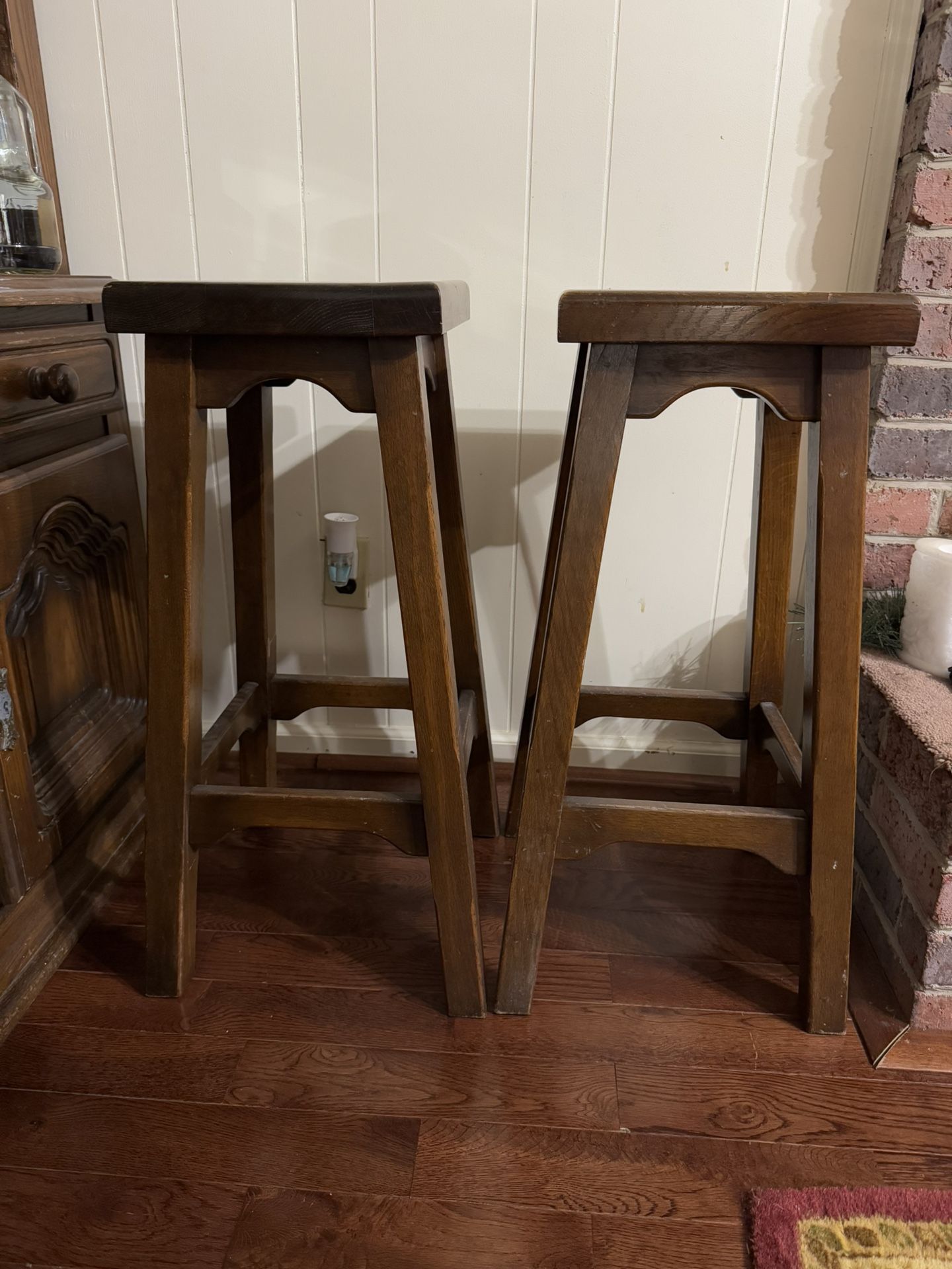 Bar Stools, Solid Wood