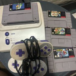 Fc Twin 4 Super Nintendo Classic Games, 2 Controllers 
