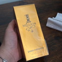 RARE discontinued Paco Rabanne 1 Million Cologne 100ml – brand new sealed w/ receipt