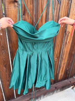 Green homecoming/quinceañera/formal dress