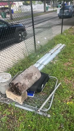Free metal and glass
