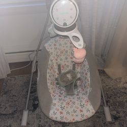 Baby Swing With Mirror And Lights 