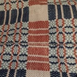 antique overshot coverlet