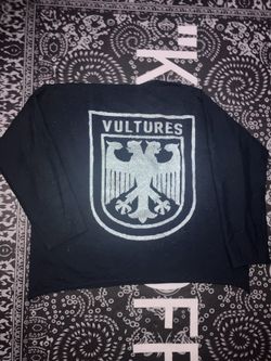 Kanye West Vultures Merch Long Sleeve Tee