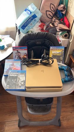 Ps4 bundle (gold edition) with games