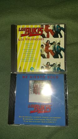 2 CD de Los Bukis - Me Siento Solo y Los Triunfadores
