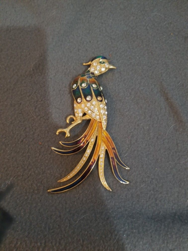 Large Bird Brooch