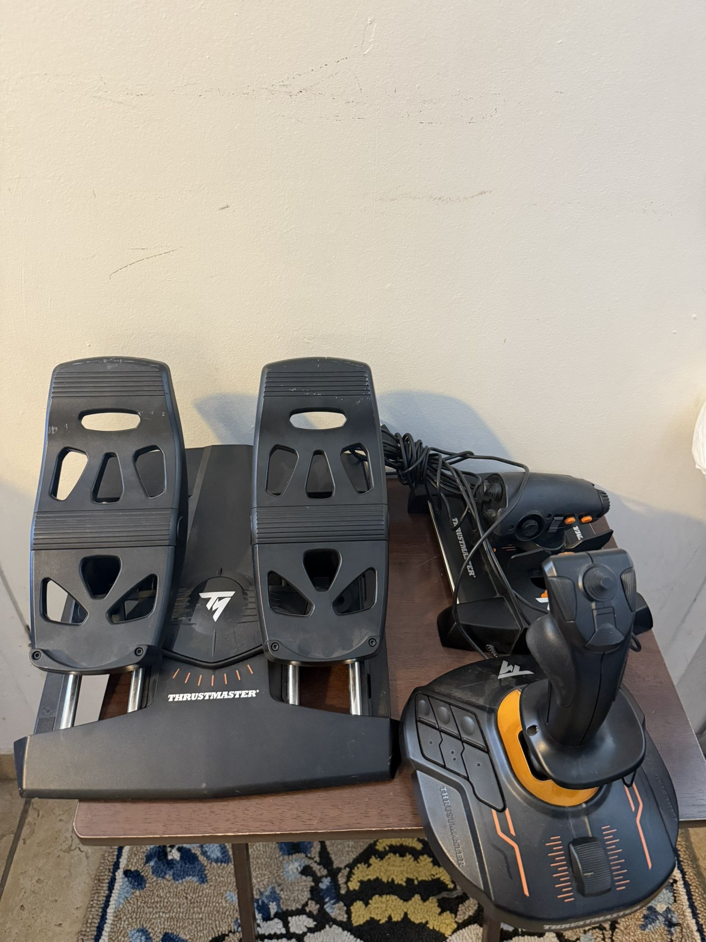 Thrustmaster T.16000M FCS Flight Pack Joystick Throttle Pedals PC USB