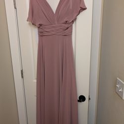 Mauve bridesmaid Dress