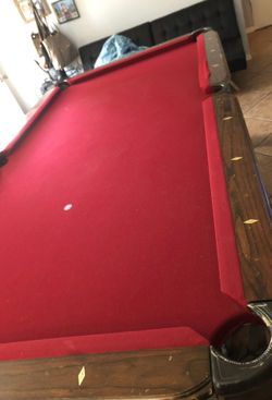 Pool table