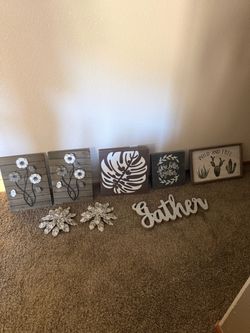 Farmhouse Wall Decor Bundle – 7 Pieces
