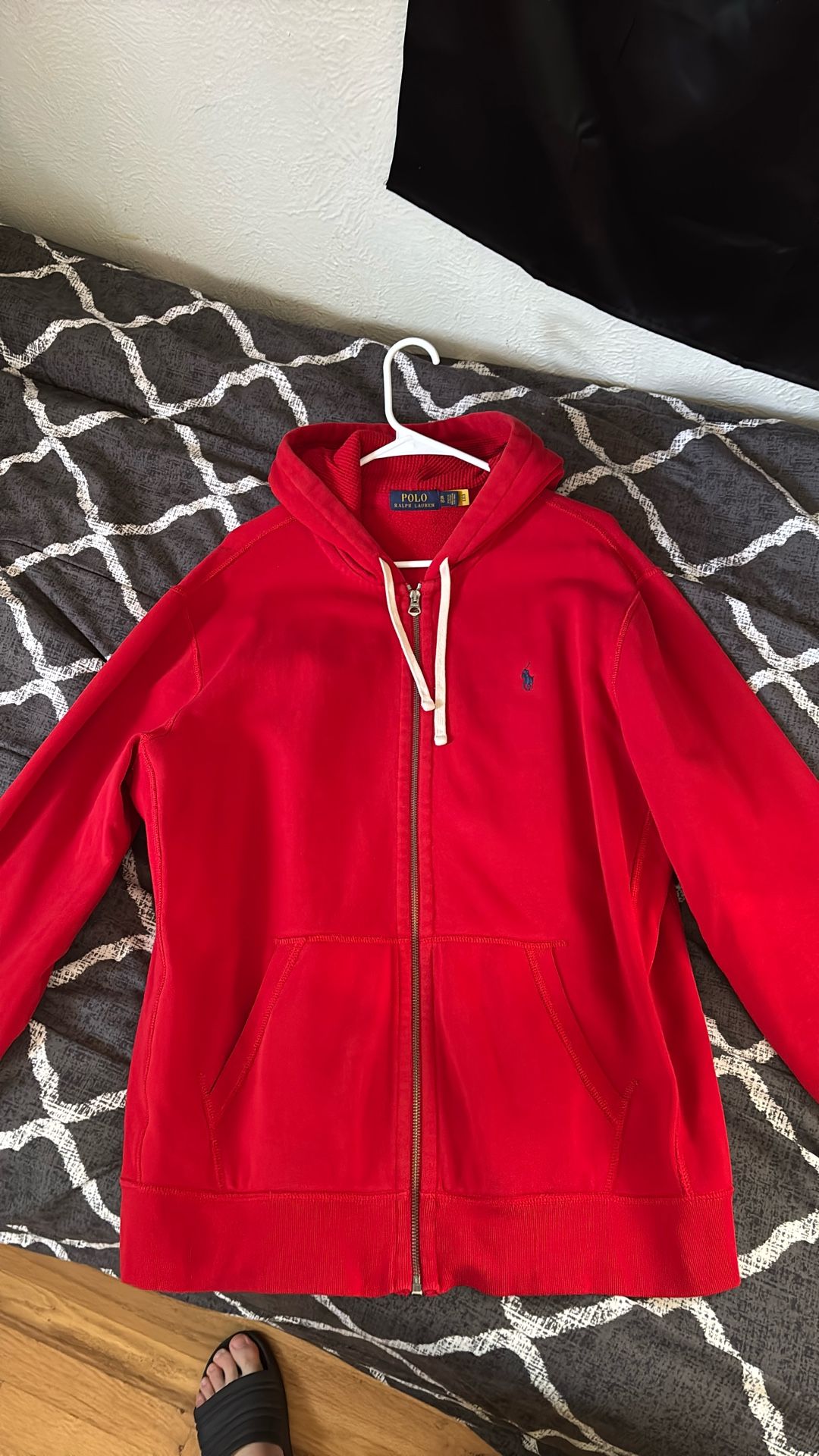 Polo Zip Up Hoodie
