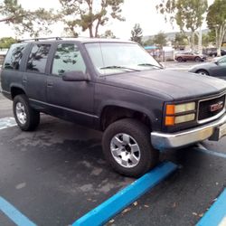 1998 Gmc Yukon, 4 X 4 $2500