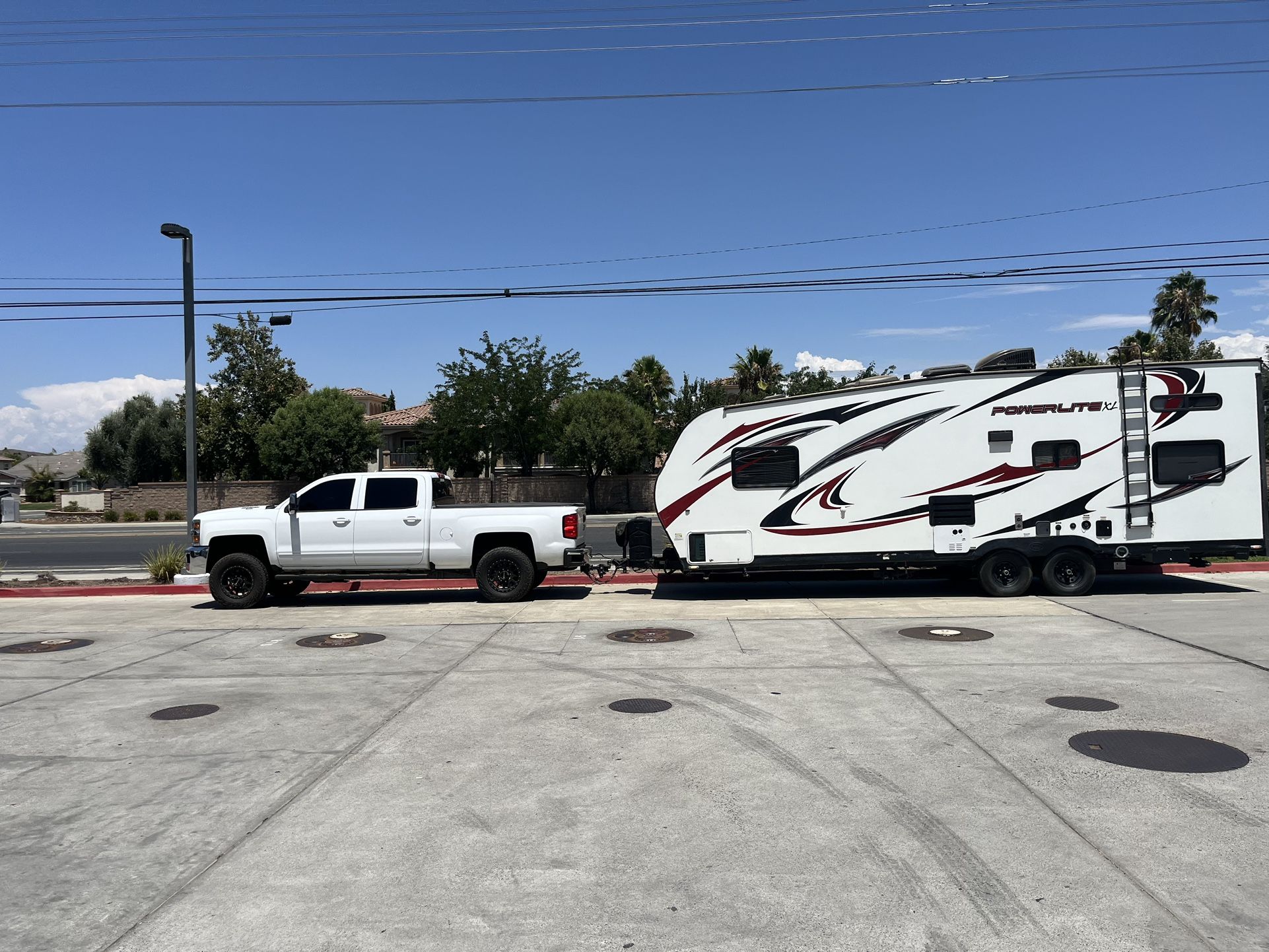 Toy Hauler & Travel Trailer