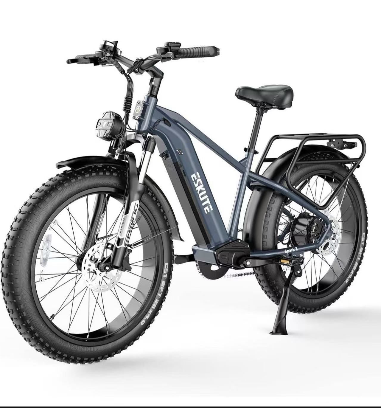ESKUTE Spark X 26 Fat Tires Electric Bike, 750W(1500W Peak