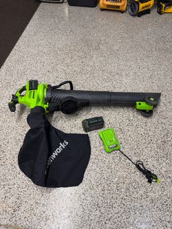 Greenworks Yard Vacuum