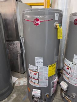 New Water Heater Rheem Performance 40-gallon