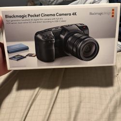 Blackmagic pocket Cinema Camera 4K