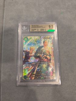 One piece, PRB02-006, Roronoa Zoro SP, BGS 9.5