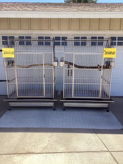 Macaw / Parrot / Animal Environments Stainless Steel Cage