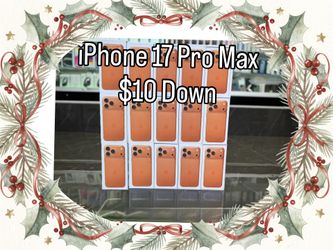 iPhone 17 Pro Max Orange ((Take It Home In Payments/ llévatelo a casa en pagos) 