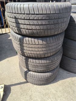 4 Llantas Usadas Buenas Condisones Michelin 225 50 16