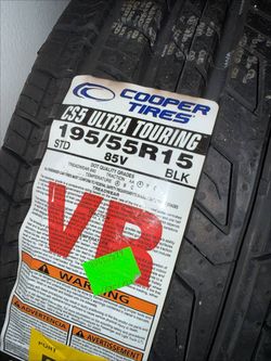 1 Cooper CS5 Ultra Touring tire 195/55R15 85V
