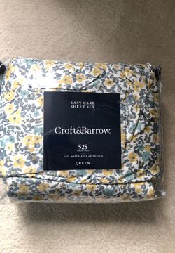 Queen size bed sheet set
