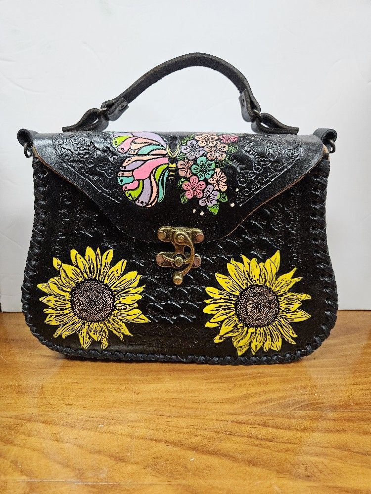 💥 Leather 🌻 Purse Handmade 💥
