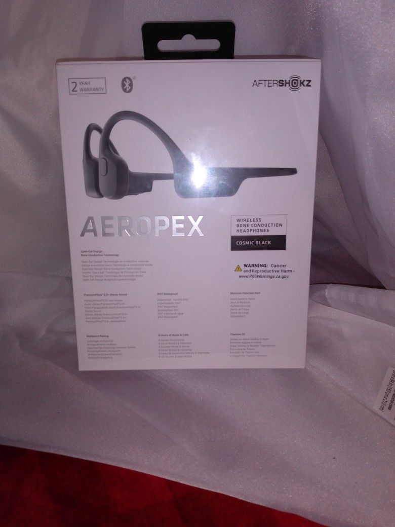 Aeropex Aftershokz Bluetooth Headphones