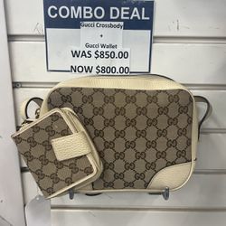 Gucci crossbody And Wallet Set