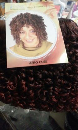 AFRO CURL ..8" WEAVING KANEKOLON HAIR