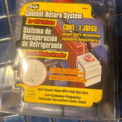 Coolant Return System Auto Parts