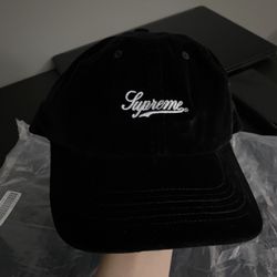 Supreme 2 Tone Velvet Hat