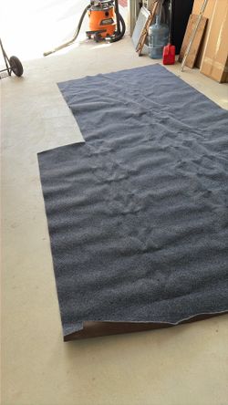 New  Workshop Carpet  A Piece Missing. 