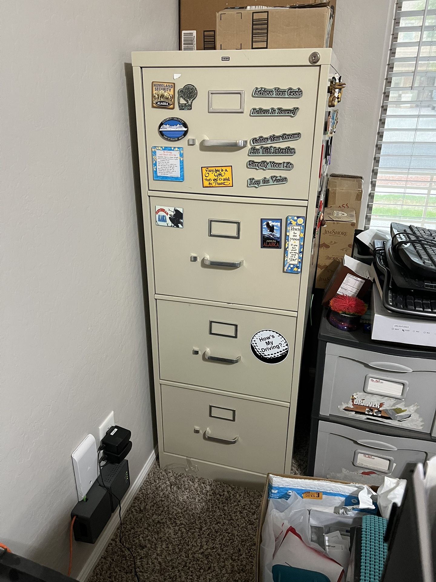 Three Filing Cabinets - International Move. Everything Must Go