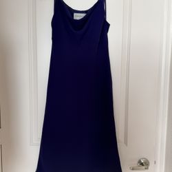 Evan-Picone Purple Cocktail Dress. Size 4. Used 1 Time Only. Never Used, Like New.
