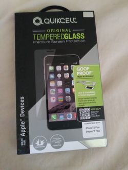 IPHONE 8 PLUS,7 PLUS TEMPER GLASS