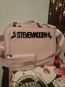 Steve Madden Pink Crossbody Box Bag